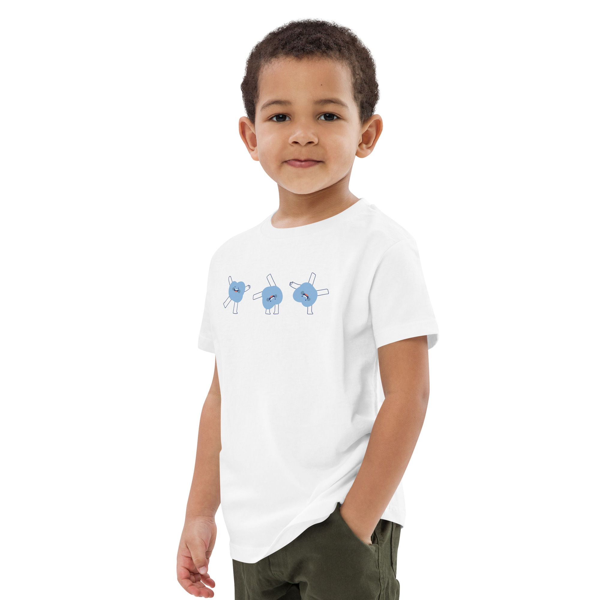 Camiseta algodón orgánico niño
