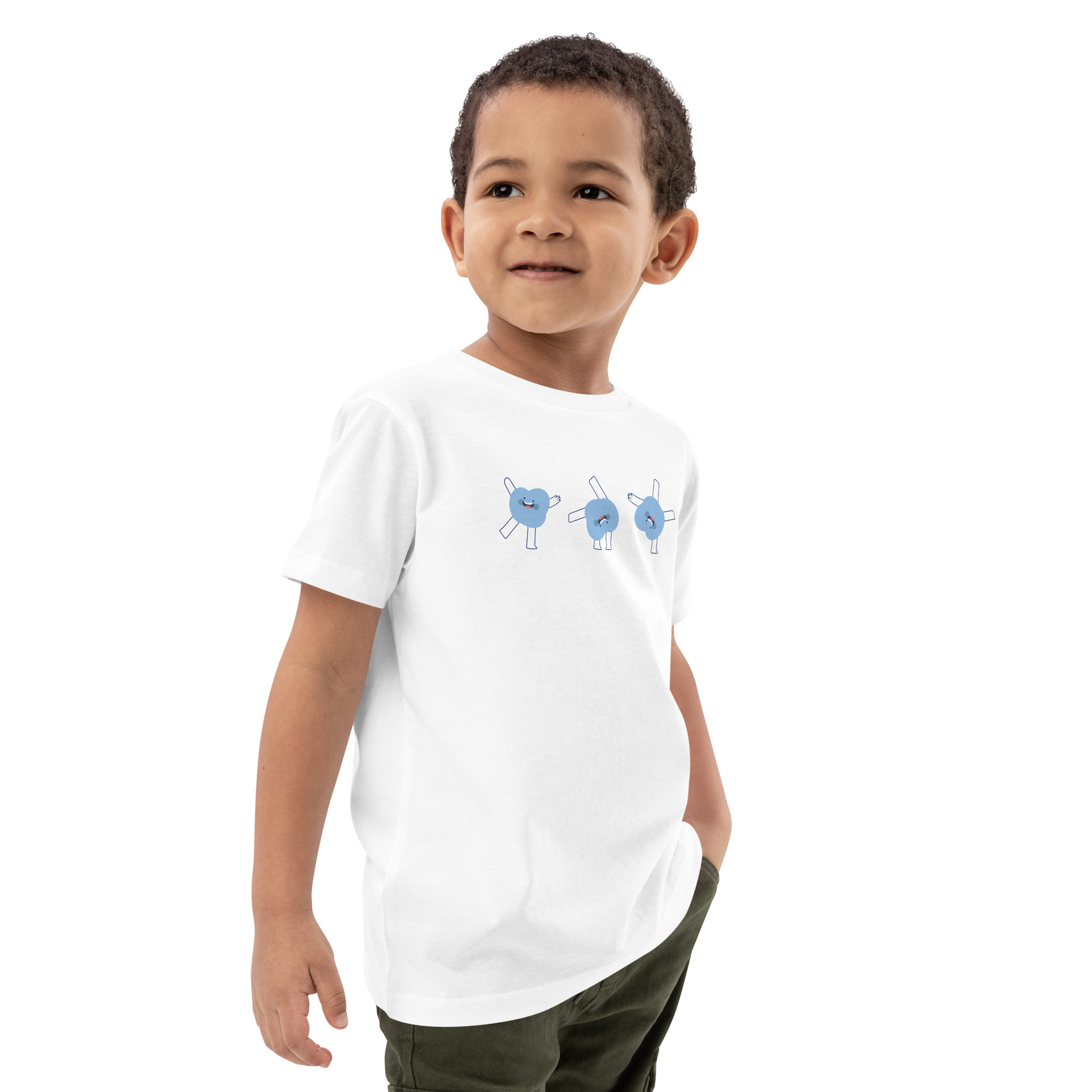 Camiseta algodón orgánico niño - Imagen 3