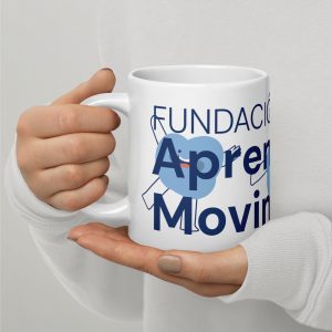 Taza blanca brillante - 3 COLORES