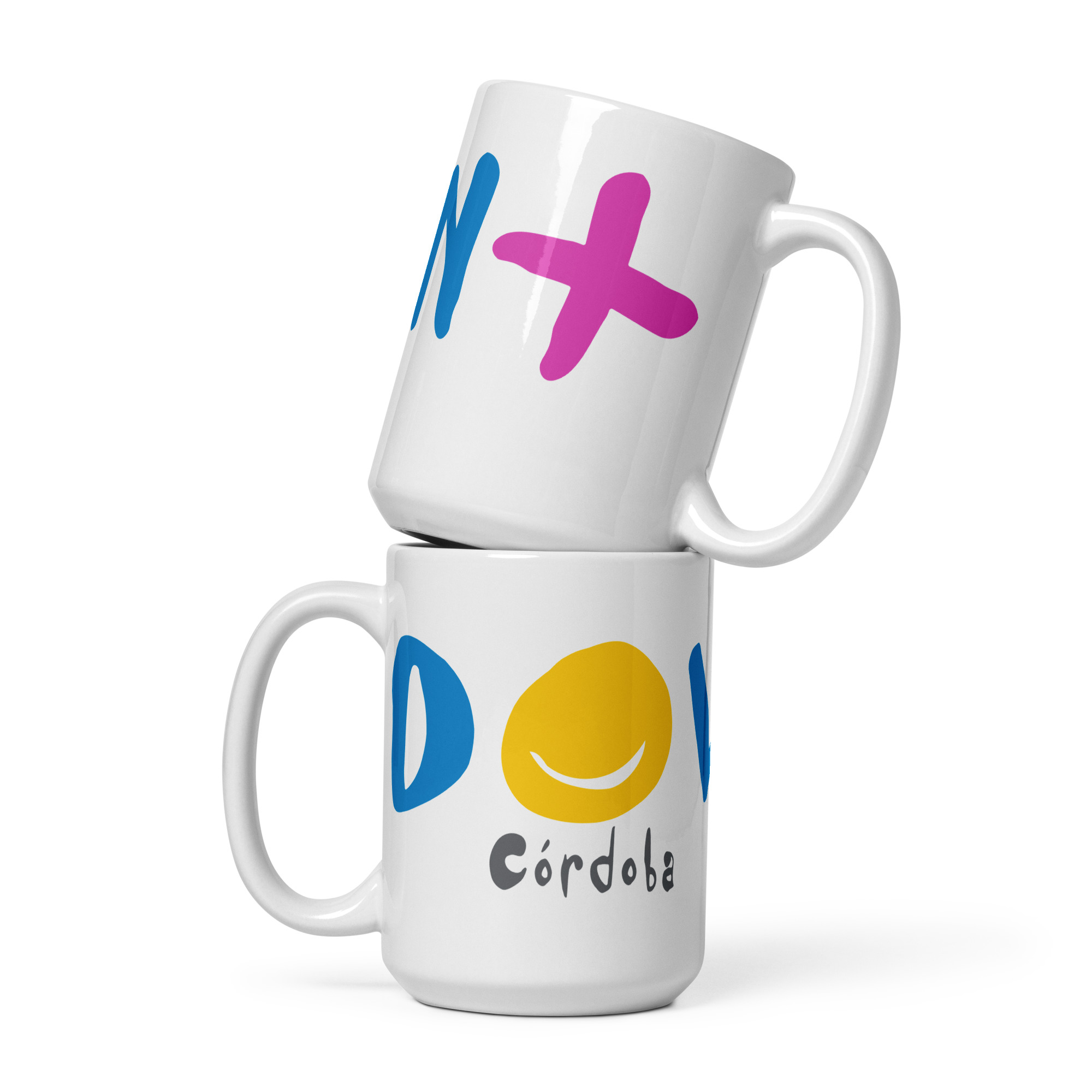 White glossy mug - Imagen 2