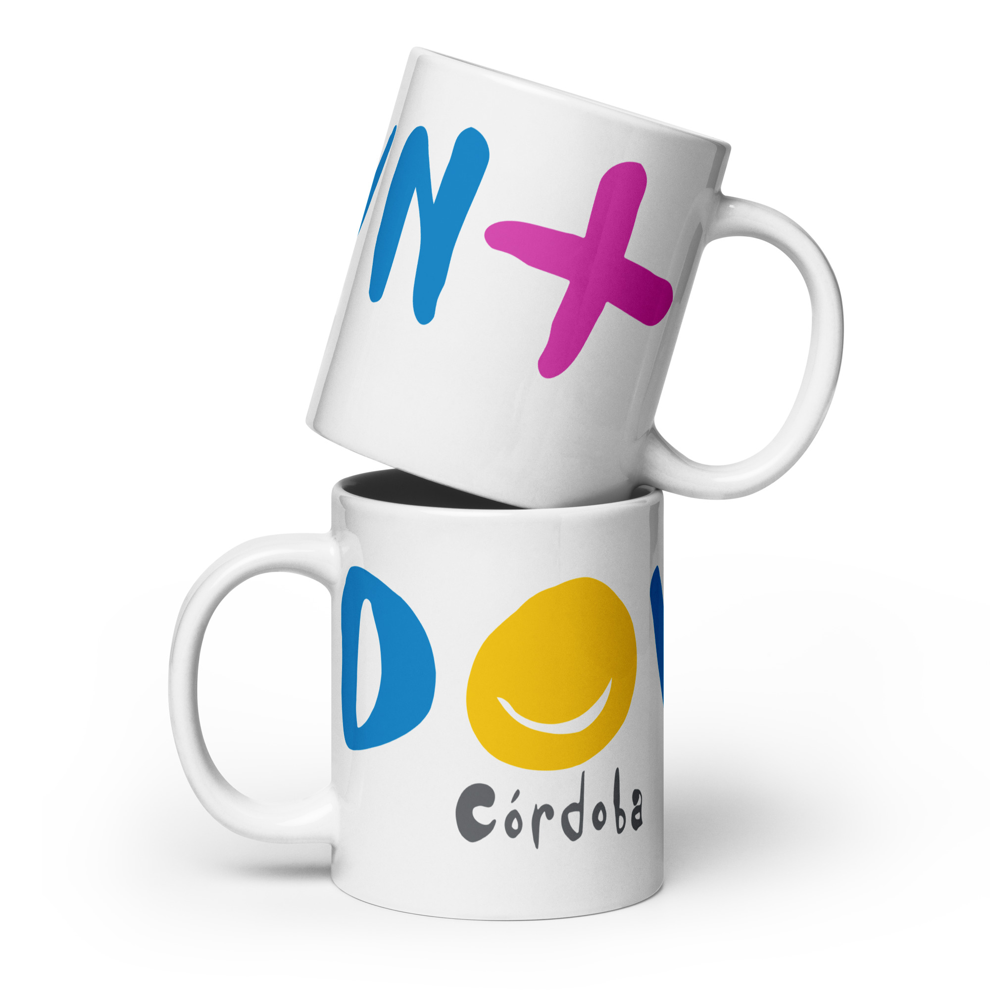 White glossy mug - Imagen 3