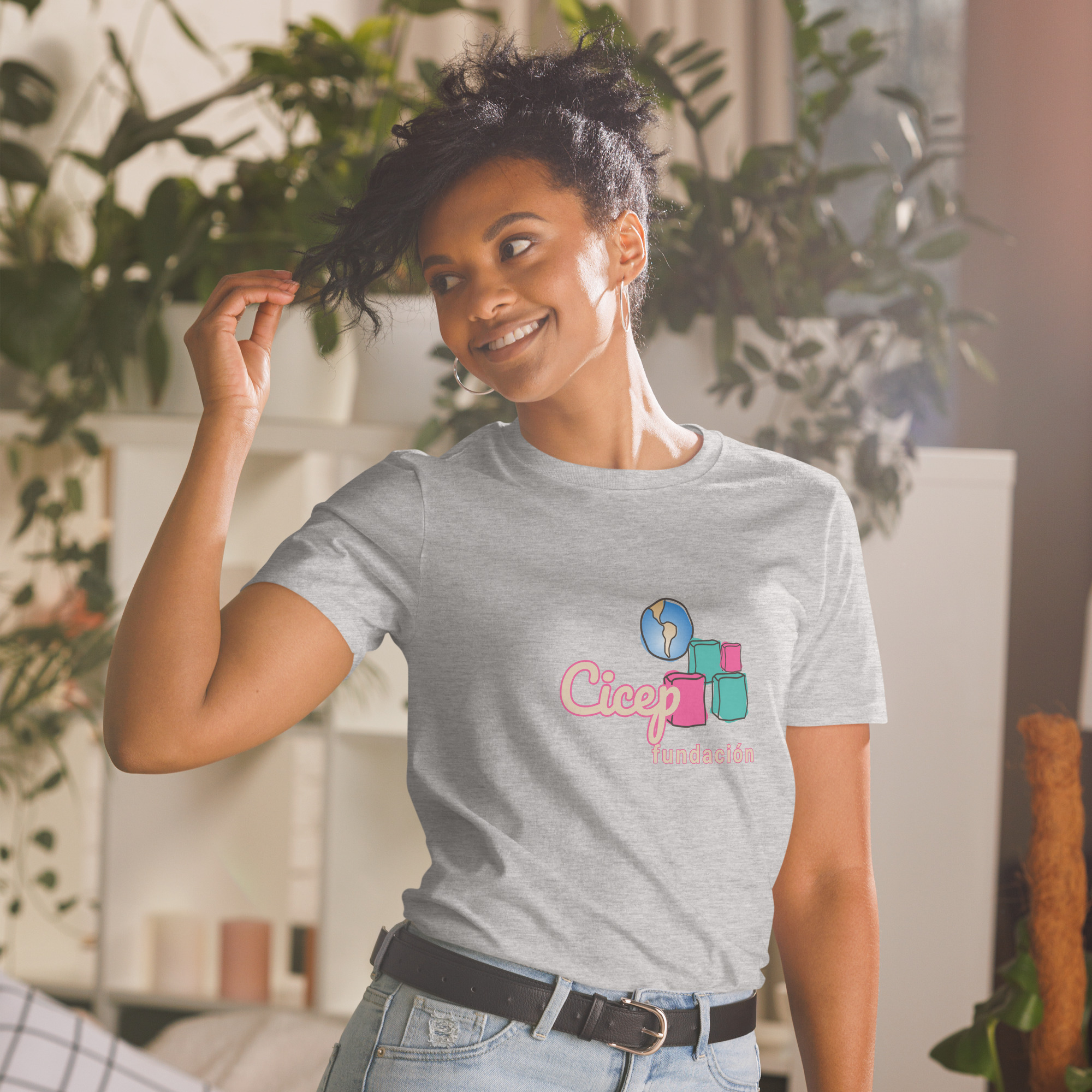 Camiseta de manga corta unisex - Imagen 4