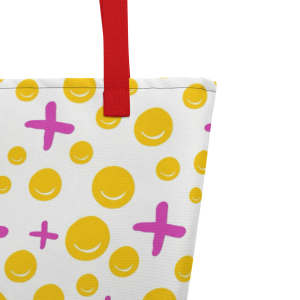 Bolsa de tela grande all over